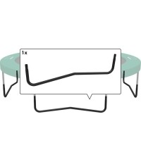 Champion W-Leg 380 (12,5ft) noga do trampoliny, czarna