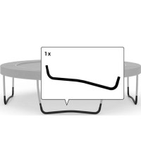 Champion/Elite - W-Leg 330, (Curved, Black)