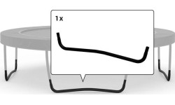 Champion/Elite - W-Leg 330, (Curved, Black)