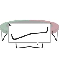 Elite+ W-Leg 330 (11ft) T-series, czarny