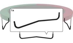 Elite+ W-Leg 330 (11ft) T-series, czarny
