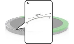Favorit rura górna Toprail Welded 270 (109 cm)