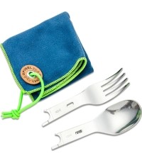 Łyżka i widelec do noża Opinel Picnic Plus