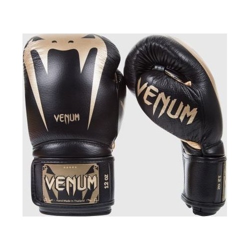 Rękawice bokserskie Venum Giant 3.0 - Nappa Leather - Black/Gold
