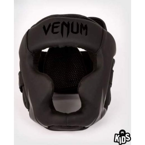 Venum Challenger dziecięcy ochraniacz na głowę Black/Black