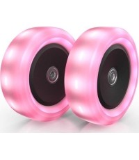 BERG Nexo Wheels 120x40mm Lights Pink