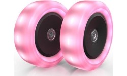 BERG Nexo Wheels 120x40mm Lights Pink