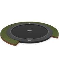 Trampolina BERG SPORTS Elite FlatGround 330, szara