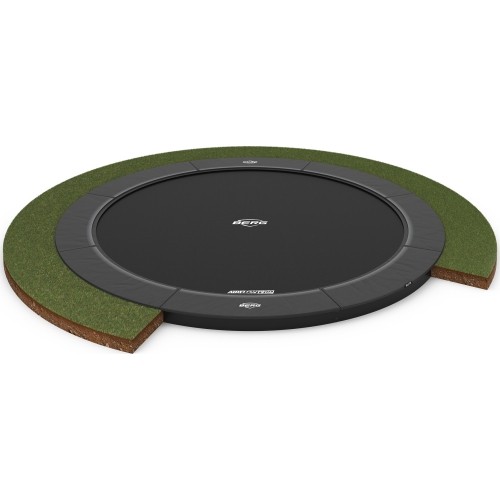 Trampolina BERG SPORTS Elite FlatGround 330, szara