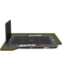 BERG SPORTS Ultim Pro Bouncer FlatGround 500 + AeroWall