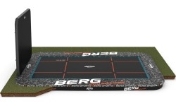 BERG SPORTS Ultim Pro Bouncer FlatGround 500 + AeroWall