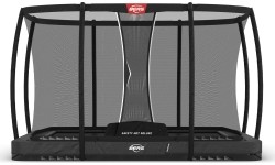 BERG Ultim Champion InGround 330 Grey + Safety Net Deluxe