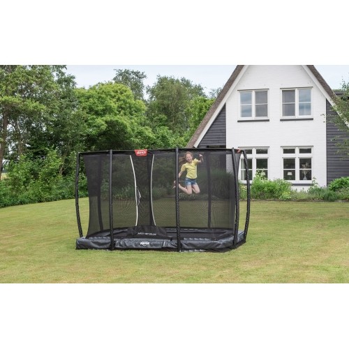 BERG Ultim Champion InGround 330 Grey + Safety Net Deluxe