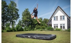 Trampolina BERG Sports Ultim Champion InGround 330, szara