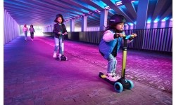 BERG Nexo Światła składane LED-deck Czerwony