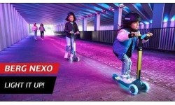 BERG Nexo Światła składane LED-deck Czerwony