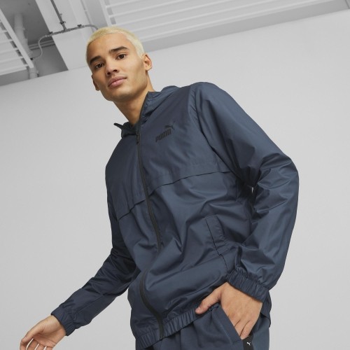 Kurtka męska Puma Ess Solid Windbreaker, niebieska 847484 16