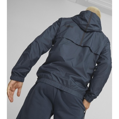 Kurtka męska Puma Ess Solid Windbreaker, niebieska 847484 16