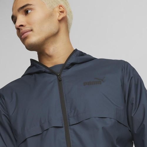Kurtka męska Puma Ess Solid Windbreaker, niebieska 847484 16