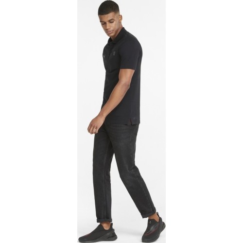 Koszulka polo męska Puma Ferrari Style czarna 533340 01
