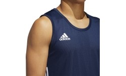 Koszulka do koszykówki Adidas 3G Speed Rev Junior, niebiesko-biała, DY6594