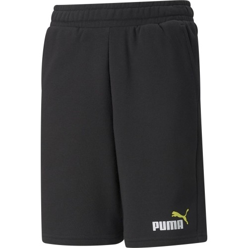 Puma szorty młodzieżowe Ess+ 2 Col Shorts Black 586989 97
