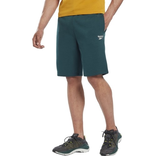 Spodenki męskie Reebok Ri Left Leg Logo zielone HM5349