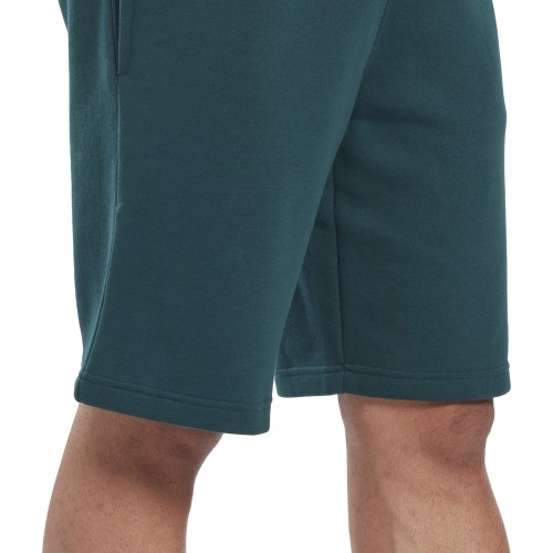Spodenki męskie Reebok Ri Left Leg Logo zielone HM5349