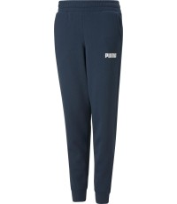 Puma Ess+ 2 Col Logo spodnie sportowe dla nastolatków, niebieskie 586988 71