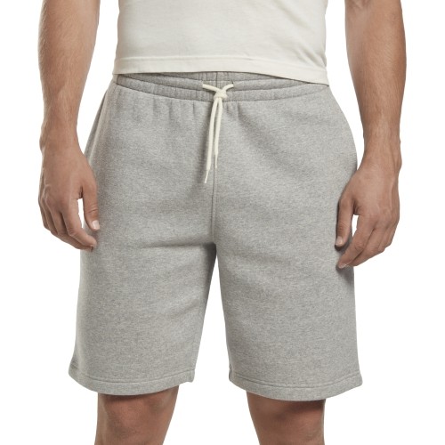 Spodenki męskie Reebok Ri Left Leg Logo szare HS7113