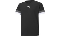 Koszulka młodzieżowa Puma TeamRise Jersey, czarna 704938 03