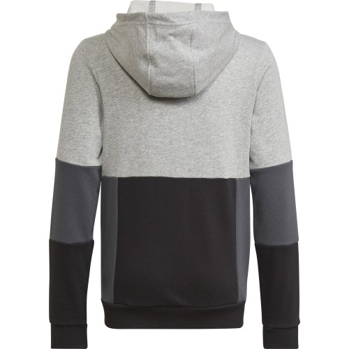 Bluza młodzieżowa Adidas U CB Hoodie szara HN8564
