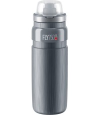 Bidon Elite FLY MTB TEX, 750 ml, z zakrętką (szary)