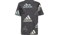 Koszulka chłopięca Adidas U BL Logo Tee Grey HP0819