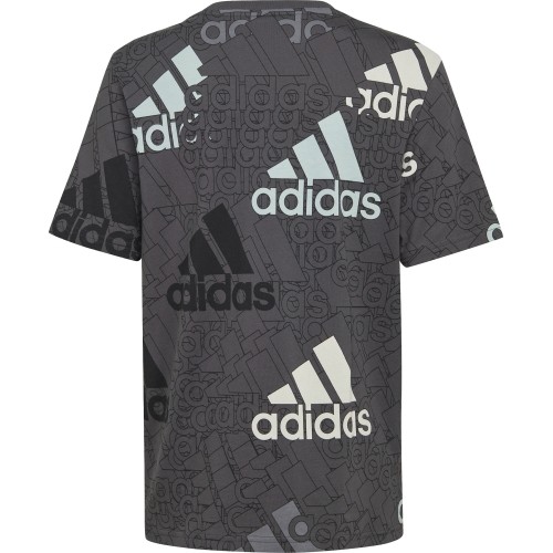 Koszulka chłopięca Adidas U BL Logo Tee Grey HP0819