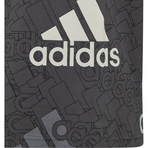 Koszulka chłopięca Adidas U BL Logo Tee Grey HP0819