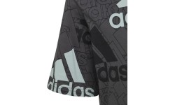 Koszulka chłopięca Adidas U BL Logo Tee Grey HP0819