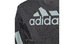 Koszulka chłopięca Adidas U BL Logo Tee Grey HP0819