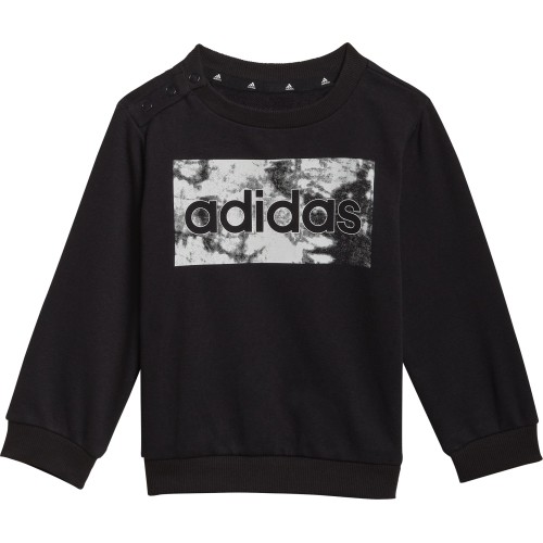 Adidas dres dziecięcy I Lin FT Jog Black HF1909