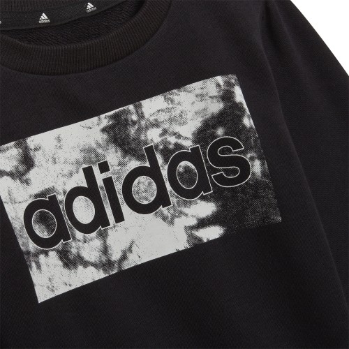 Adidas dres dziecięcy I Lin FT Jog Black HF1909