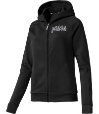 Puma Džemperis Athletics FZ Hood Black