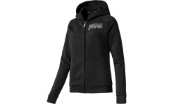 Puma Džemperis Athletics FZ Hood Black