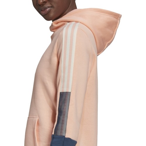 Bluza damska Adidas Tiro Hood Cu W różowa GQ1068