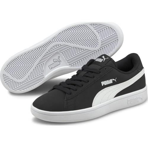 Buty młodzieżowe Puma Smash V2 Buck Jr czarne 365182 34