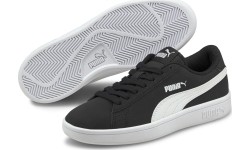 Buty młodzieżowe Puma Smash V2 Buck Jr czarne 365182 34