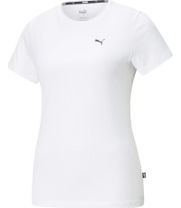 Puma Palaidinė Moterims Ess Small Logo Tee White