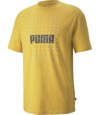 Koszulka męska Puma Reflective Graphic Tee, żółta