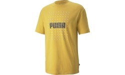 Puma Marškinėliai Vyrams Reflective Graphic Tee Yellow