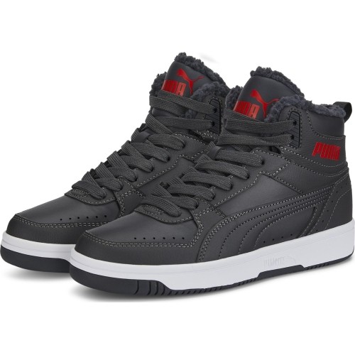 Buty młodzieżowe Puma Rebound Joy Fur Grey 375477 06