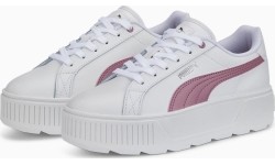 Damskie sneakersy Puma Karmen L, białe/bakłażanowe, 384615 05